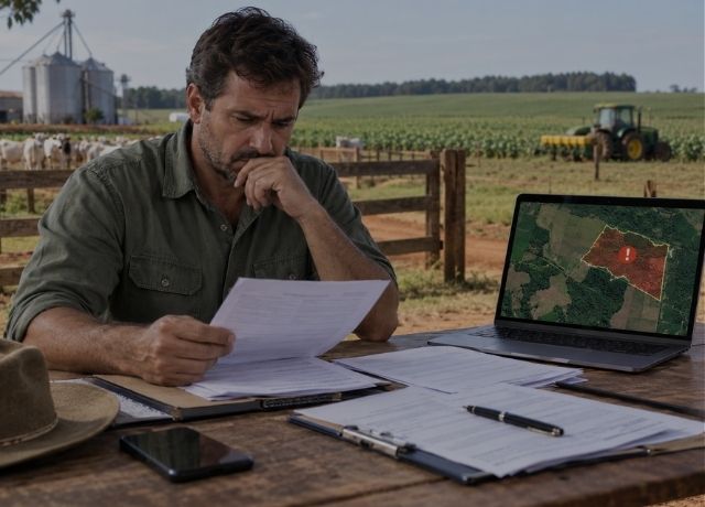 Crédito rural pode ser bloqueado por alertas ambientais